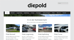 Desktop Screenshot of diepold.at