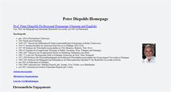 Desktop Screenshot of diepold.de
