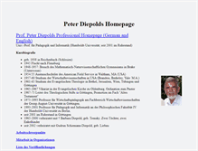 Tablet Screenshot of diepold.de